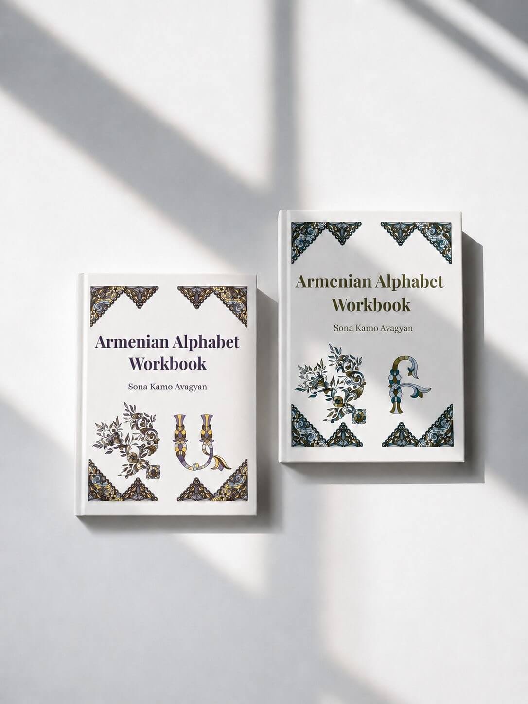 Alphabet Workbook — Armenian learning book by Sona Avagyan